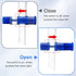 2 Pcs 33.8oz/1000ml Leg Bag Urinary Drainage Bag with 2 Pcs Catheter Leg Bag Holder, Catheter Leg Bags with Anti Reflux Valve, Urine Collection Ba...