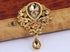 Wedding Bridal Big Crystal Rhinestone Bouquet Brooch Pin for Women (gold)...