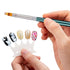 3pcs Ombre Nail Brush Nail Paint Pen for Lace Line Gradient Color Ombre Brush for Gel Nails Manicure Pen Nail Art Brushes Nail Design Brushes Acry...