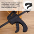 4pcs F-Shaped Bar Clamps, Woodworking Clip,Woodworking F Clamp,4inch Clip Grip Quick Ratchet Release Squeeze Woodworking DIY Hand Tool Kit for Car...