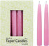 12-Piece Taper Candles, 6-Inch, Pink 12 Count (Pack of 1)...