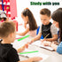 28 Pack Plastic Ruler 12 Inch Transparent Rulers - Metric Bulk for Kids School Office Classroom, Green...