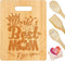 Gifts for Mom, Best Mom Birthday Gifts - Personalized Engraved Bamboo Cutting Board - Unique Mothers Day or Christmas Gift for Mom from Daughter S...