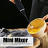 Mini Electric Blender Rechargeable Whipper 3 Modes Handheld Milk Frother with Detachable Probe Adjustable Foam Maker Blender for Frappe Hot Chocol...