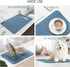 Drying Mat for Kitchen Countertops, Coffee Mat Hide Stain Rubber Backed Absorbent Dish Drying Mat (Blue, 12"x16")...