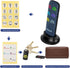 Key Finder with Thinner Receivers & Advanced Fabric Remote, Simjar 80dB+ RF Item Locator with 131ft Working Range Wireless Item Tracker Support Re...