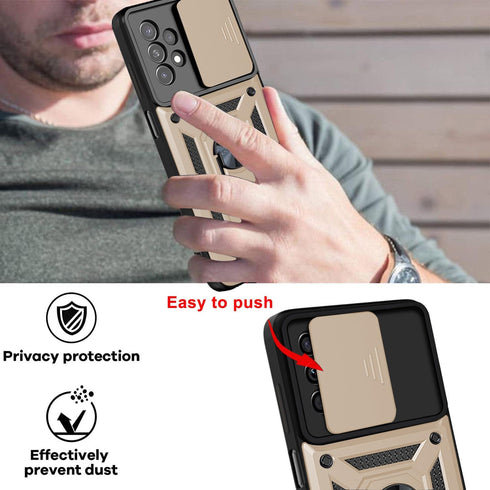 for Samsung Galaxy A23 5G Case: Phone Case with Screen Protector for Samsung Galaxy A23 5G,?????? ?????? "???????????? ?????? ????" - Gold...