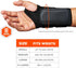 Ergodyne ProFlex 4010 Double-Strap Left Wrist Support, Black, Small...