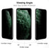 TILON (2 Pack) Privacy Screen Protector Compatible for iPhone X/XS/11 Pro, Innovative Anti-Spy 3D Touch Full Cover 9H Tempered Glass Ultra-Clear B...