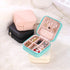 Mini Jewelry Travel Case,Small Travel Jewelry Organizer, Portable Jewelry Box Travel Mini Storage Organizer Portable Display Storage Box for Rings...