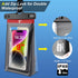 Waterproof Phone Pouch and Bag, 2024 Cruise Ship Essentials, Boat Kayak Accessories 2 Pack 9" Water Proof Case Floating for iPhone 15 14 13 12 11 ...