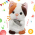 Hopearl Talking Kitty Repeats What You Say Cat with Fish Nodding Electric Interactive Animated Toy Speaking Plush Buddy Gifts for Toddlers, 7''...