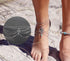 Boho Layered Turquoise Anklet Sexy Multi-layered Tassel Ankle Bracelet Summer Beach Barefoot Sandals Foot Chain Jewelry for Women and Girls...