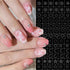 8 Pcs French Tip Manicure Edge Auxiliary Line Nail Art Stickers Heart Butterfly Flowers Nail Design Airbrush Nail Stencils Stickers for Nail Art S...