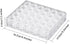 TDOTM Clear Plastic Bead Storage with 30 Pieces Storage Jars Container Bottle with Lid Embroidery Diamond Painting Transparent Accessory Box Organ...