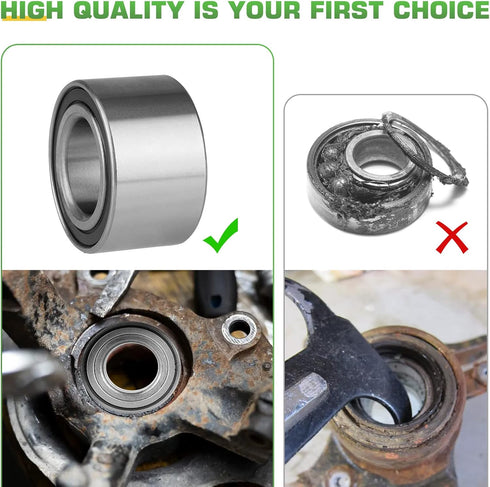 Front Left Right Wheel Bearing for Polaris Ranger 500 570 EV, for Sportsman 300 400 450 500 570 600 700 800 Forest 2014 2015 2016 2017 2018 2019 2...