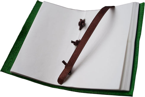 pocket-sized leather notebook (2.5 x 4) (green)...