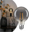 Smoke LED Globe Light Bulbs, 60 Watt Light Bulbs Soft White, 6W LED Light Bulbs, 2700k Warm White, 500 Lumen E26 Standard Base G30/G95 No Dimmable...
