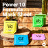 It'S SKIN Power 10 Formula VE Mask Sheet Set 10 Sheets | Hydrating Face Masks Moisturizing Face Mask Brightening Face Masks Soothing Face Mask | K...