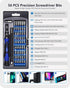 UnaMela Electronics Precision Screwdriver Set: 61 in 1 Small Magnetic Repair Tool Kit Mini Screw Driver with Case for Computer, Laptop, PC, Camera...