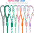 5 FT Dog Leash Handmade Braided Rope Dog Leash for Small Medium and Large Dogs, Grey...