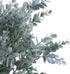 3 Pack of Artificial Eucalyptus Stem Shrub Faux Eucalyptus Leaves Spray Artificial Greenery Stems Fake Silver Dollar Branches Plants for Home Wedd...