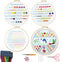 YSMNAIL Embroidery Kit for Beginners (4 Sets), Adjustable Bamboo Hoops, Floral Patterns, DIY Starter Kit for Adults, Hand Craft Art Craft Kit......