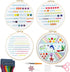 YSMNAIL Embroidery Kit for Beginners (4 Sets), Adjustable Bamboo Hoops, Floral Patterns, DIY Starter Kit for Adults, Hand Craft Art Craft Kit......
