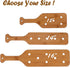 BATTIFE 12inch Bamboo Paddle - Lightweight Durability Smooth Wooden Paddle with Airflow Holes Unfinished Wooden Paddle...