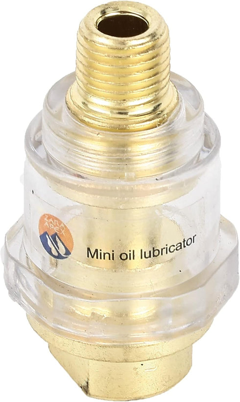 1/4" NPT Mini In-Line Oiler Lubricator for Air Compression...