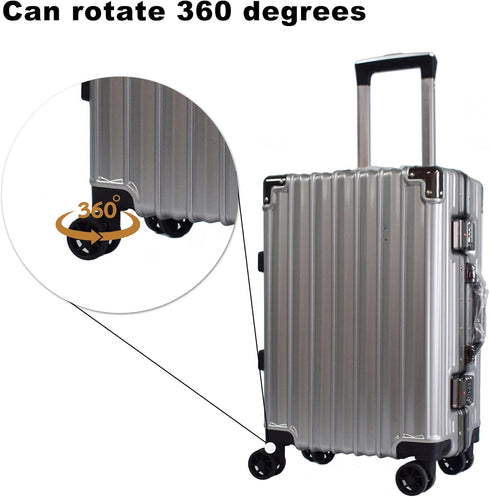 BQLZR Black Suitcase Wheels Replacement Left & Right Plastic Swivel Caster Wheels with 4 Holes,Hole Pitch: (1.42"/1.65"/1.97"/1.42"), for Luggage ...