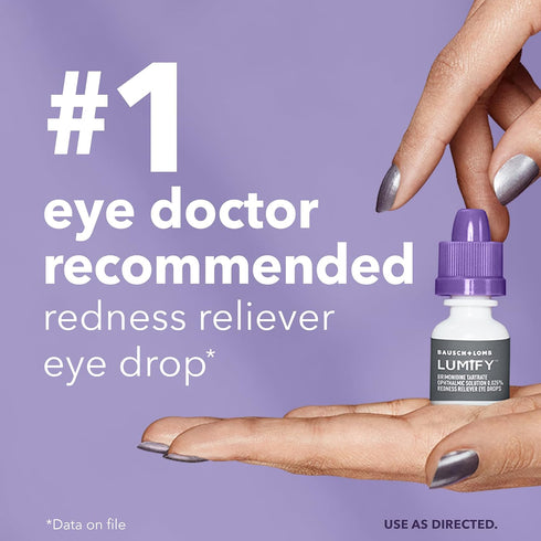 LUMIFY Redness Reliever Eye Drops 0.08 Ounce (2.5mL)...