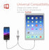 Crave CarHub 54W 4 Port USB Car Charger, Qualcomm Quick Charge 3.0 - White...