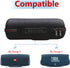 LTGEM Case for JBL Charge 4/JBL Charge 5 Speaker Carrying Case Hard Storage Travel Protective Bag Fits Charger and USB Cable (Lycra Blue)......