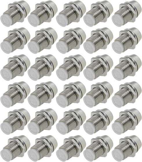 30PCS 5MM Panel Mount LED Holder LED Holder Mount Panel Display Socket Base Suitable for Panel Mount LED Indicator and Low Voltage LED Diode and L...