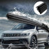 4 Pack Windshield Wiper Blades Refills, DIY Adjustable Car Windscreen Wiper Rubber Strips, Frameless Window Boneless Insert Silicone Strips, Car A...