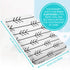 Kushies Baby Fitted Bassinet Sheets - 30 x 18 Bassinet Mattress Mini Crib Sheets - One Direction for Playpen & Bed Side Bassinets Mini Crib Sheet,...