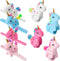 Animal Slap Bracelets Stuffed Animal, Stuffed Animal Plush Slap Bracelets Bulk Kids Toys, 8 Inches (Unicorn,8 Pcs)...