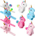 Animal Slap Bracelets Stuffed Animal, Stuffed Animal Plush Slap Bracelets Bulk Kids Toys, 8 Inches (Unicorn,8 Pcs)...