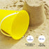Top Race 6 Pack of 5 Beach Pails Sand Buckets and Shovels Toy | Pool and Swim Toys for Kids | Toddler Sandcastle Molds | Kids Sandbox Accesory Set...