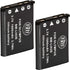 BM Premium 2-Pack of LI-42B Batteries for Olympus Stylus 1040, 1050W, 1060, 1070, 1200, 7000, 7010, 7020, 7030, 7040, Tough 3000, TG-310, TG-320, ...