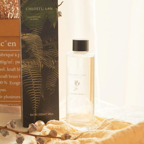 Chloefu LAN Hotel Scented Oil Diffuser Refill 7.05 oz Natural Essential Scented Oil - Best for Aromatherapy, SPA and Home, 0% Alcohol, Unique Blen...