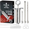 Meat Injector Syringe Kit with 3 Professional Marinade Injector Needles for BBQ Grill Smoker, Turkey and Brisket; 2-oz Large Capacity, Including P...