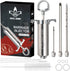 Meat Injector Syringe Kit with 3 Professional Marinade Injector Needles for BBQ Grill Smoker, Turkey and Brisket; 2-oz Large Capacity, Including P...