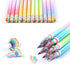 ECOTREE Pencils #2 Rainbow Pencils For Kids Fun Pencils Cute Pencils Unicorn Pencils Pre-sharpened Pencils Back to School Pencils for School Suppl...