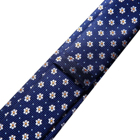 AUSKY 4 Packs Skinny Neckties for Men Boys, 2.35'' Wide Slim Ties in Different Textured Style Mixed set...
