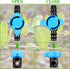 1/2 Inch Drip Irrigation Barbed Valve: 3 Pack 1/2" Shut Off Valves Male x Male for 1/2 Inch Drip Irrigation Tubing (.570-.620" ID) Switch Valves f...