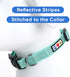 Pawtitas Reflective Dog Collar Adjustable Dog Collars for Small Dogs Puppy Collar Extra Small Dog Collar Teal Dog Collar...