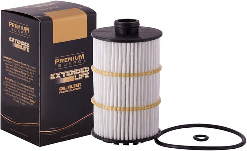Premium Guard Extended Life Oil Filter up to 10k Miles PG9981EX | Fits 2013-2018 Audi S6, A8 Quattro, S7, 2013-2017 Bentley Continental, 2014-2018...