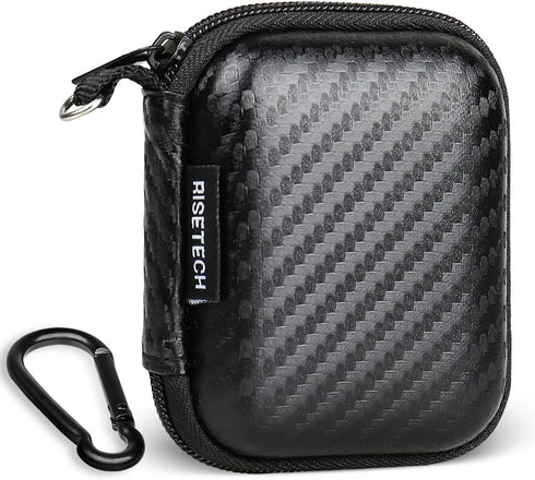 Earbud Case Earphone Carrying Case Hard EVA Headphone Storage Bag Small Zipper Pouch Compatible with Beats Fit Pro, urBeats3, Bose Soundsport, Ear...